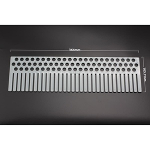 Bandeja de Inserción de PP Duradero de 32 Dientes para Aviación, Componente de Aviación de Plástico Gris con Diseño Apilable Seguro para Almacenamiento de Aeronaves - Product Image 2