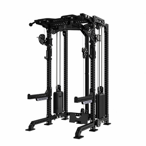 Macchina da allenamento per la forza da palestra professionale per la casa Trainer multifunzionale regolabile per Squat Rack pesi al petto per <span class=keywords><strong>esercizi</strong></span> al coperto - Product Image 1