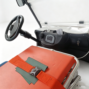 Carrito de Golf Eléctrico de 4 Plazas para Rescate Médico Equipado con Camilla de Transferencia de Pacientes - Product Image 6