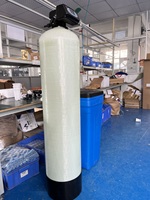 Système d'adoucissement d'eau automatique Pentair avec résine, réservoir FRP, pompe et PLC, garantie 1 an