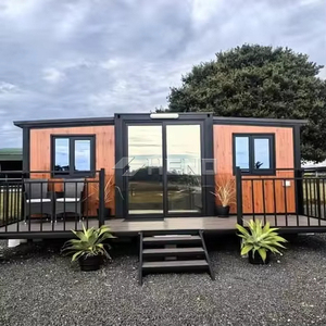 Villa préfabriquée moderne en acier de 30 pieds, <span class=keywords><strong>maison</strong></span> mobile, bureau extérieur, hôtel, <span class=keywords><strong>maison</strong></span> conteneur extensible - Product Image 1