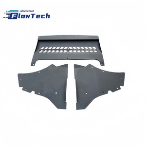 Placa Protectora de Aluminio FlowTech para Enfriador de Aceite BMW F87 M2 Competition S55 2018-2021 – Protección Inferior de Montaje Directo sin Perforación - Product Image 4