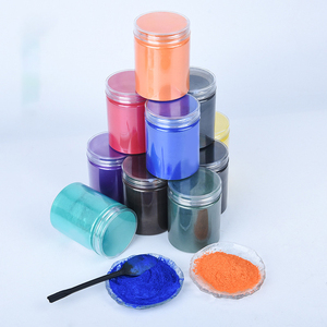 Pigmento Perlado Azul Cromado de 10-60um para Recubrimiento en Polvo Tipo Caramelo, para Pintura de Automóviles - Product Image 1