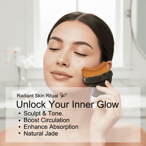 <span class=keywords><strong>Brosse</strong></span> de massage lymphatique en jade pour le <span class=keywords><strong>visage</strong></span>, réducteur de double menton, <span class=keywords><strong>brosse</strong></span> de drainage lymphatique ergonomique conçue pour s'adapter parfaitement à la peau - Product Image 3