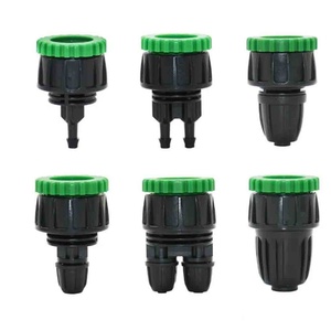 1/2 3/4" Female Thread to 4/7 8/11 16mm Hose Barb Connector Irrigation System <b>Adapter</b> Garden Tube Irrigation Fitting Coupler - Product Image 2