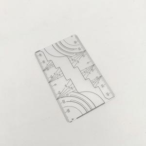 <span class=keywords><strong>Règle</strong></span> de mesure de forme d'arcade dentaire multifonctionnelle pour la conception esthétique des dents antérieures et l'art - Product Image 4