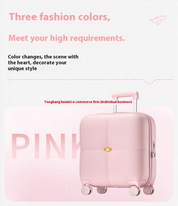 <span class=keywords><strong>Valise</strong></span> à roulettes pour enfants 18 20 pouces <span class=keywords><strong>Valise</strong></span> d'embarquement pour enfant 18'' Bagages à main Pliable Pédales légères <span class=keywords><strong>Valise</strong></span> en PC OEM - Product Image 2