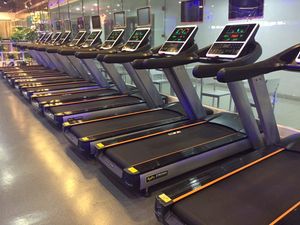 Commercial Gym Fitness <b>Treadmill</b>-Wireless Heart Rate Electric Drive LCD <b>Screen</b> - Product Image 4