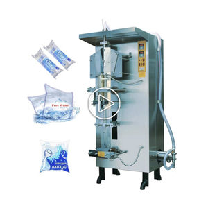 SJ-1000 Automatic High-Accuracy Liquid Gluing 50-500ML 37 Bag/Min PLC Paper/Foil <b>Juice</b> Pouch Wrapping Film Food Packing <b>Machine</b> - Product Image 1