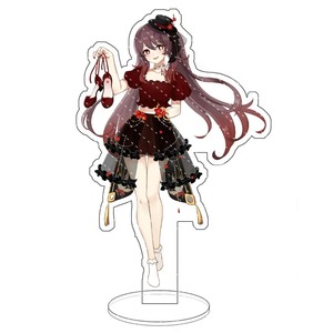 Figur-Acryl-Ständer Modellplatte Yae Ganyu Hu Tao <span class=keywords><strong>Shenhe</strong></span> Keqing Ayaka Standee-Halter Sammlerstück Kindergeschenke - Product Image 2