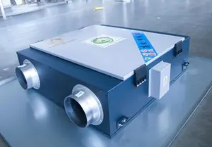 空気交換器ハウス用新鮮空気換気ダクトファン熱回収換気システムレキュペレーター