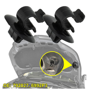 Winning Journey <b>Car</b> Hood Support Rod Bracket <b>Clip</b> 792834 for Peugeot 1007 306 3008 407 Replacement Repair Plastic Part - Product Image 2