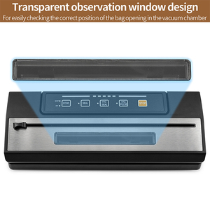 Electric Compact Portable ABS Plastic Vacuum <strong>Sealer</strong> 30cm Sealing <strong>Window</strong> Automatic Operation Eco-friendly Kitchen Use Dry Moist - Product Image 5
