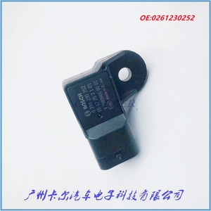 เซ็นเซอร์วัดแรงดันอากาศเข้า 0261230252 แบบเกลียวติดตั้ง ชนิดเกจวัดแบบ Piezoresistive ช่วงมาตรฐาน - Product Image 2