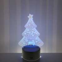 Lampe LED USB moderne à 7 couleurs changeantes avec abat-jour en acrylique, matériau ABS, utilisation en hôtel, veilleuse pour bricolage, cadeau pour enfants