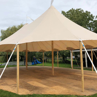 Tente de réception de luxe pour événements extérieurs, grande tente blanche pour mariages, 20x30, 20x40, 50x30, pour 200, 300, 500, 800 personnes.
