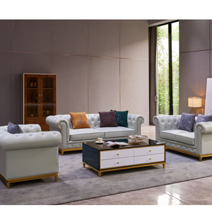 Cao Cấp Hiện Đại Ý Đồ Nội Thất Nhà Sofa Set Mềm Mại Tròn Couch Sofa Đơn Giản Tối Giản Đặc Biệt Có Hình Dạng Trắng Phòng Khách Sofa - Product Image 5