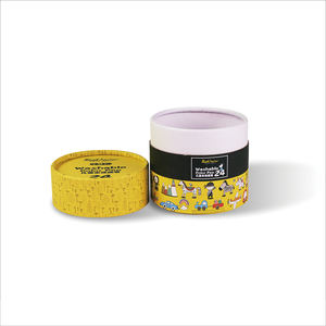 Boîte ronde en papier, petit tube rond, coffret d'emballage en papier, pour le thé, emballage cylindre en tube de papier, 10 pièces - Product Image 5