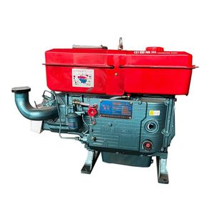 Moteur diesel monocylindre horizontal agricole Tengka 28 CV à démarrage électrique pour pompe d'irrigation et machines agricoles - Product Image 1