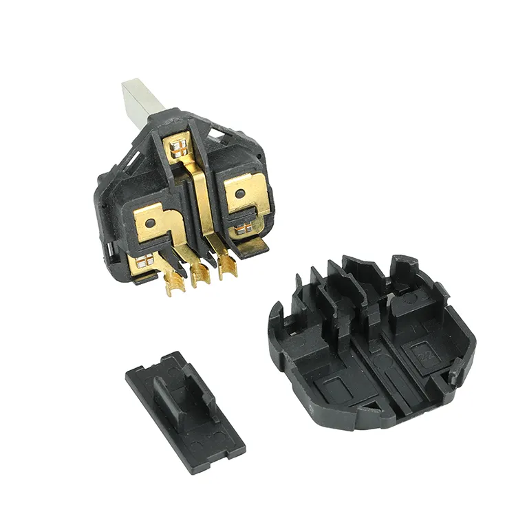 BS Plug UK Assembled Electrical Pin Plug Socket Insert Plug Insert with FUSE