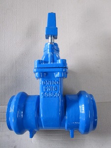 Válvula de Compuerta de Hierro Dúctil de Doble Encaje para Tuberías de PVC - Product Image 4