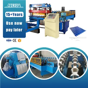 ZTRFM 도매 가격 유약 타일 성형 기계 단계 타일 롤 성형 기계 유약 타일 만들기 기계