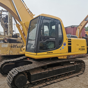 Excavadora Komatsu de segunda mano, excavadora de orugas 320D usada en Japón con componentes de núcleo de bomba - Product Image 1