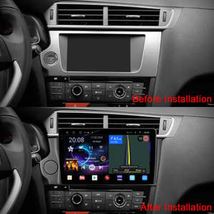 9 pouces 2 Din écran tactile 2 + 32G 4 + 64G Qcta Core Android Player GPS Navigation pour <span class=keywords><strong>CITROEN</strong></span> DS6 <span class=keywords><strong>DS4</strong></span> DS5L 2014 ~ <span class=keywords><strong>2018</strong></span> Carplay Radio - Product Image 2