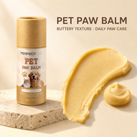 Baume pour pattes d'animaux, en stick, sûr pour la langue, nourrissant et cicatrisant pour les pattes sèches et gercées des chiens, des chats et des petits animaux