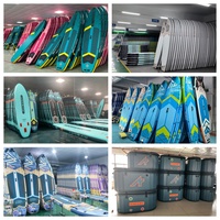 Planche de paddle gonflable double couche PF Hot Welding Seam 10'6\"x33\" pour la famille, planche de surf avec siège, vente en gros