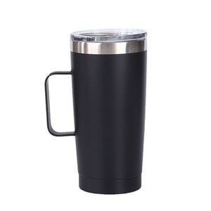 Taza de Viaje de 20 oz, Vasos Térmicos Personalizados con Logotipo, Taza Térmica con Tapa y Asa, Vasos Aislados al por Mayor - Product Image 3