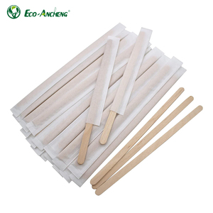 Bâtonnets mélangeurs à main <span class=keywords><strong>en</strong></span> bouleau pour thé au lait et café – Offre spéciale - Product Image 3