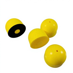 Tampon de ponçage manuel pour correction de peinture automobile, 3 pouces, matériau écologique, résistant à l'eau, bloc de polissage auto-agrippant - Product Image 1