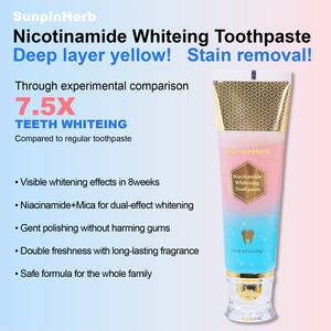 <b>Probiotic</b> Organic Whitening Mouth Healthy Toothpaste Adults Fluoride Free Nicotinamide Deep Cleaning Portable Anti-Cavity - Product Image 5