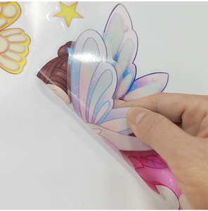 Adesivo da parete floccato personalizzato per la decorazione della stanza dei bambini - Product Image 3
