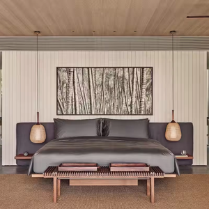 Ensemble de meubles de rangement de <span class=keywords><strong>luxe</strong></span> sur mesure en bois de bouleau massif durable, minimaliste et réglable, pour salon et appartement - Product Image 1