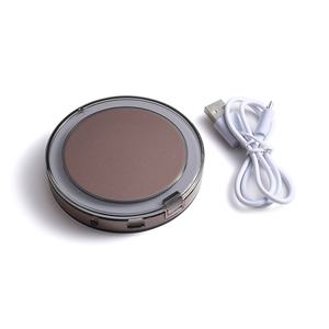 Espejo Cosmético de Bolsillo LED Plegable Mini con Carga USB Táctil y Banco de Energía - Product Image 2