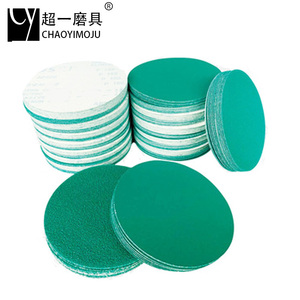 Haute qualité vert <span class=keywords><strong>sable</strong></span> papier 80 <span class=keywords><strong>grain</strong></span> abrasif disque abrasif - Product Image 2
