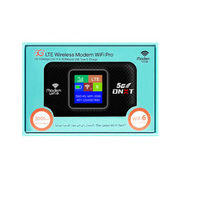 DNXT 4G LTE Pocket Mifis con función WPS Módem Wifi portátil Wifi6 300Mbps con ranura para tarjeta Sim Router Wifi 4G - Product Image 5