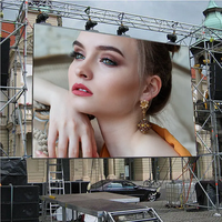 Écran LED d'affichage vidéo pour scène de concert en location, étanche, 7680HZ P3.91, 8K HDR10, pour la publicité