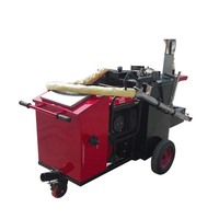 Machine de scellement de boue de réparation de nids de poule d'asphalte