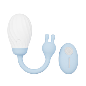 Beier กระโดดสำหรับไข่ไร้สายควบคุมระยะไกลหัวคู่10ความถี่ IPX5วัสดุซิลิโคนกันน้ำสำเร็จความใคร่สำหรับผู้หญิง - Product Image 2