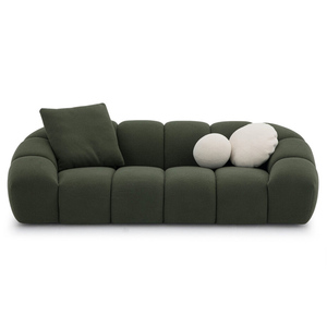 Muebles de lujo privados hechos a medida, <span class=keywords><strong>sofá</strong></span> tapizado en boucle de alta calidad para sala de estar moderna. - Product Image 2