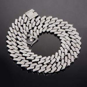 מעוף גברים תכשיטים היפ הופ מיקרו-פאווה 17 מ "מ קובן שרשרת גבוהה צ 'אנסטון - Product Image 6