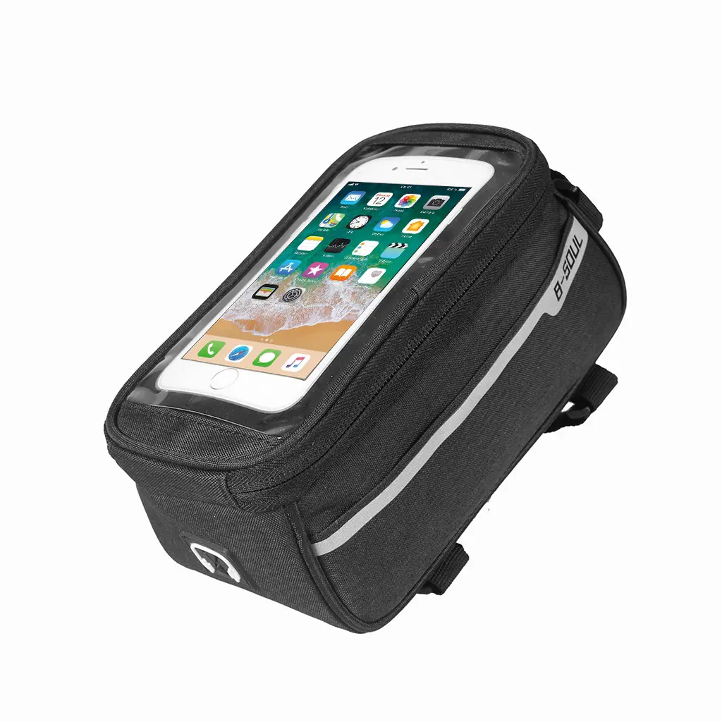 Waterproof Bicycle Bike Mountain Saddle Storage Bag Fits Phones Below 6.0 Inches