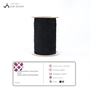 Tire de la cuerda Ventana Pantalla Puerta Sin rieles Diseño de red plegable Pantalla invisible deslizante con función plegable de órgano - Product Image 6