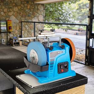 Nassschleifwerkzeuge 220V DIY Elektrische Schleifmaschine mit Variabler Geschwindigkeit Professioneller 200W Schleifer - Product Image 6