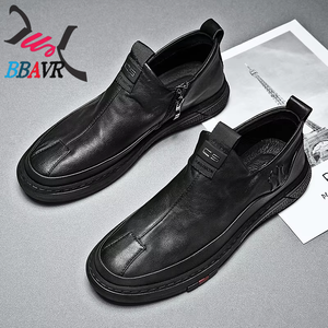 Nuevos Zapatos Casuales de Negocios para Hombre, Color Negro, Estilo Británico, Ligeros y Antideslizantes - Product Image 3