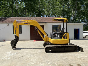 Mini-excavatrice Komatsu d'occasion PC35 avec brise-roche, moteur d'origine, capacité de la cuve de 0,3 m3, origine japonaise, équipement de construction - Product Image 6