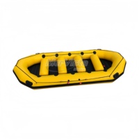 Bateau pneumatique de sport en PVC Hypalon de 480 cm, bateau pneumatique de pêche avec pagaies et casques